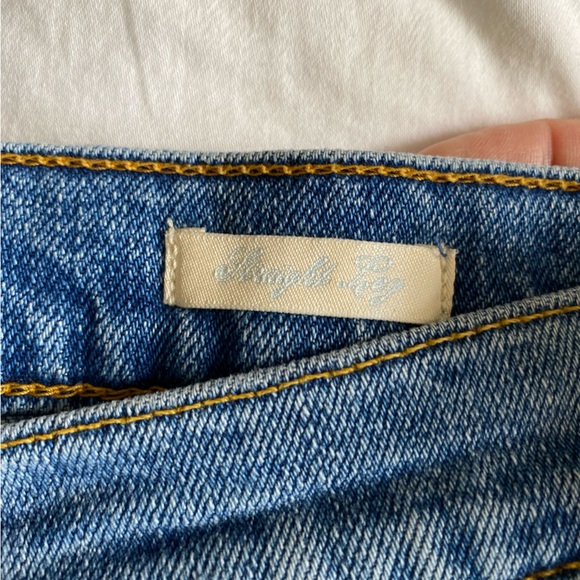 Vintage Zara mid rise distressed jeans size 2 - Picture 4 of 7